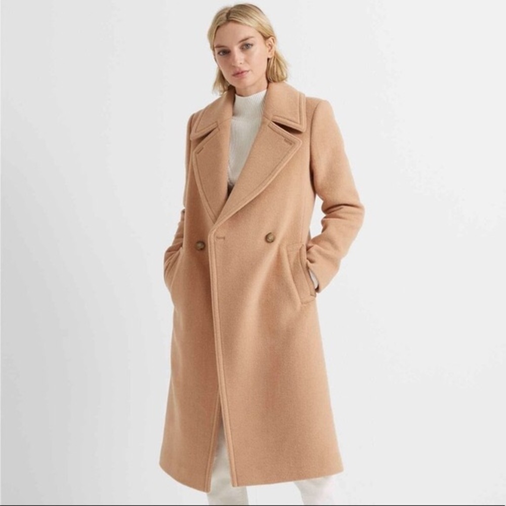 Club Monaco Daylina Coat XS Camel